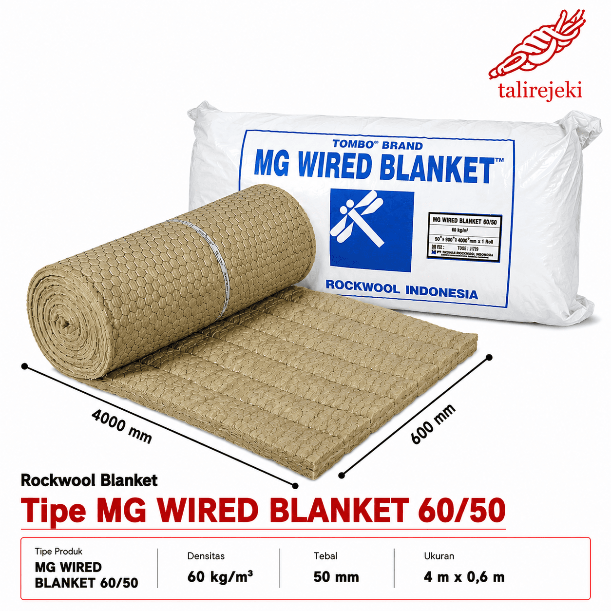 Tipe MG WIRED BLANKET 60/50