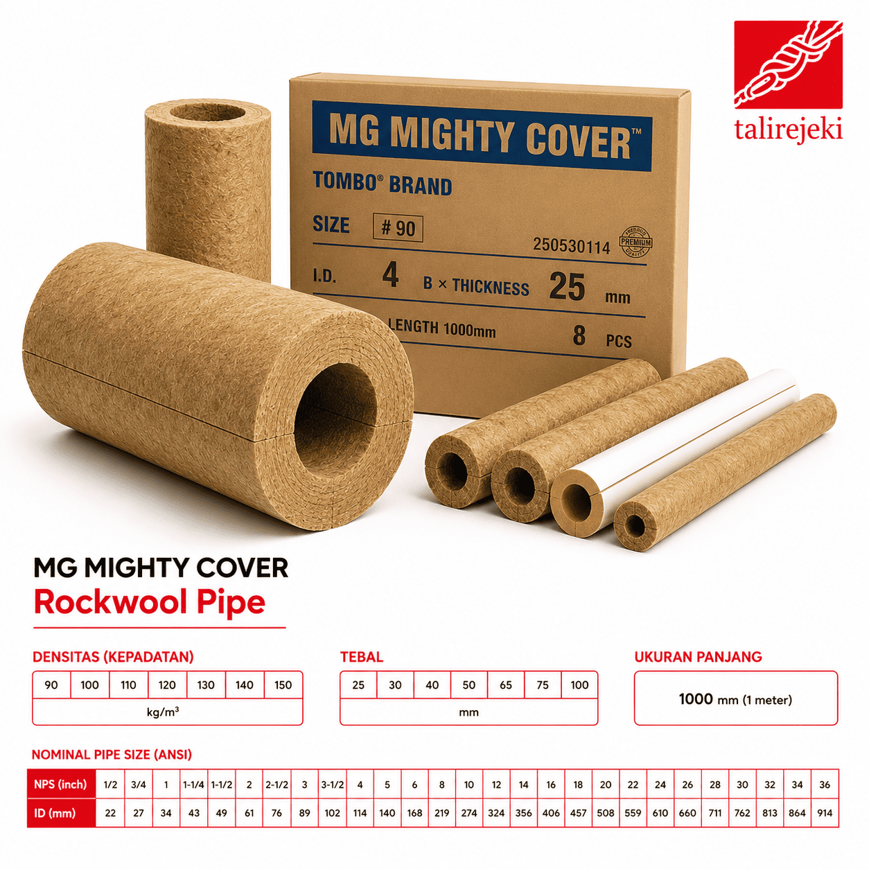 Rockwool Pipa MG Mighty Cover (Tombo)