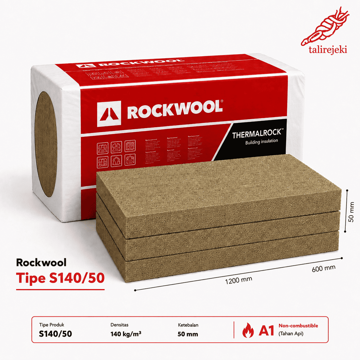 Rockwool Tipe S140/50