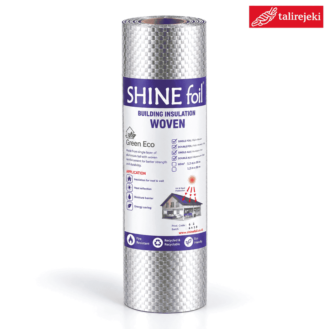 Aluminium Foil Woven Shine Foil