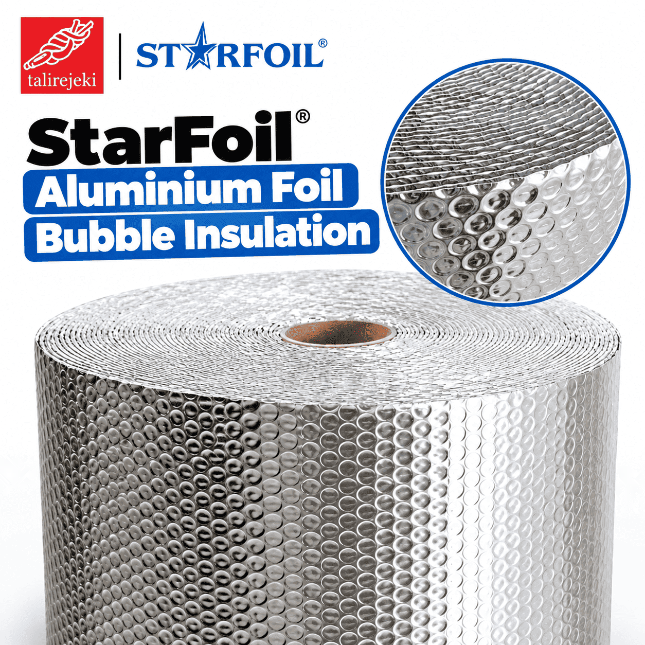 StarFoil Aluminium Foil Bubble Insulation