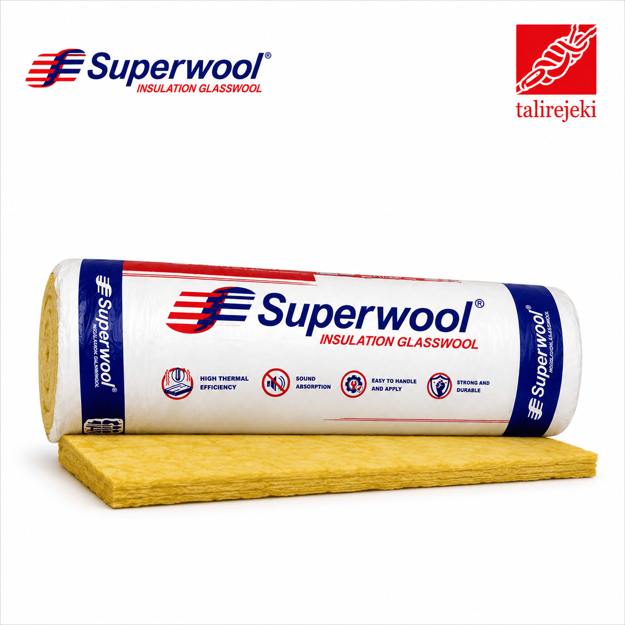 Glasswool Roll Tipe 16/25