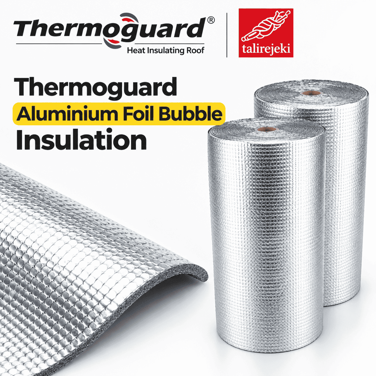 Thermoguard Aluminium Foil Bubble Insulation